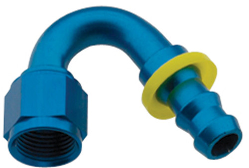 Fragola Hose Fitting #16 150 Deg Push Lock 215016