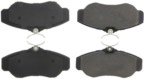 Stoptech Posi-Quiet Ceramic Brake Pads with Hardware 105.0676