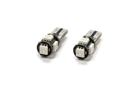 Oracle Lighting T10 5 LED SMD Bulbs Pair Amber 4801-005