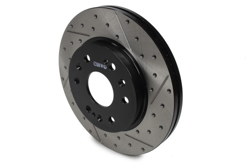 Stoptech Sport Cryo Drilled/Slott ed Brake Rotor Front 127.66057CL