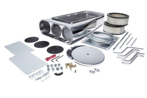 Mr. Gasket Street Scoop Dual 4-BBL Carbs 6650G