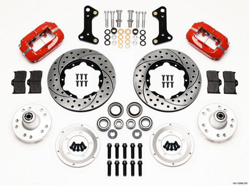 Wilwood HD Front Brake Kit 67-72 Camaro/Nova Drilled 140-10996-DR