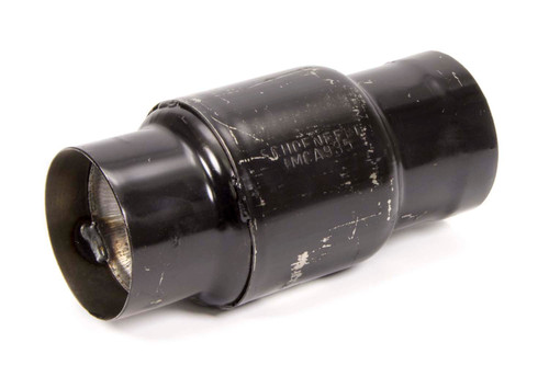Schoenfeld Muffler IMCA Spec 3.5 Inlet 9in Long IMCA935