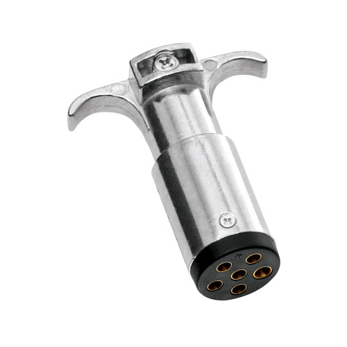 Reese 6-Way Round Pin Connecto r Trailer End Metal 118037