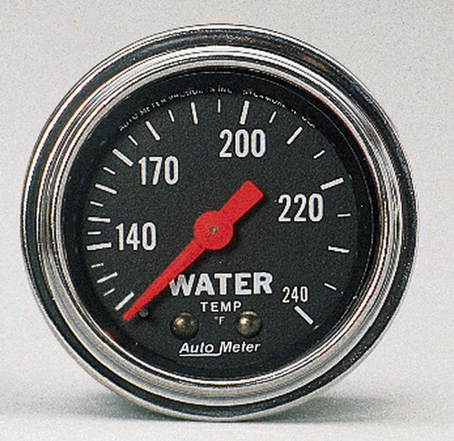 Autometer 120-240 Water Temp Gauge 2432