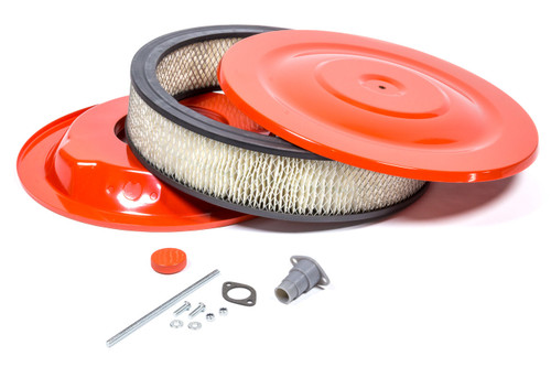 Mr. Gasket Easy Flow Air Cleaner 14 x 3 Orange 1403G