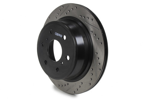 Stoptech Sport Cryo Drilled/Slott ed Brake Rotor Rear 127.66065CR