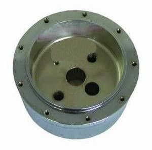 Racing Power Co-Packaged Chrome Alum Gm 67-94 St eering Wheel Adapter R5602C