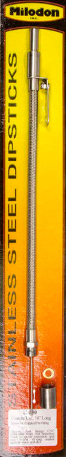 Milodon S/S Oil Dipstick - Univ. w/Weld-In Bung 22080