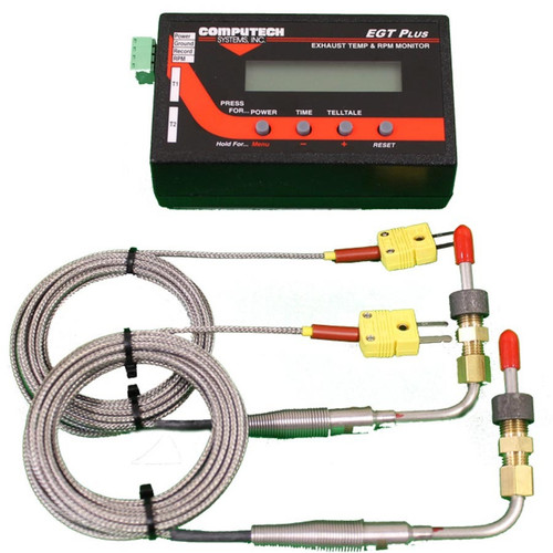 Computech Systems EGT Plus Weld-In Style w/Dual Probes 4100-2