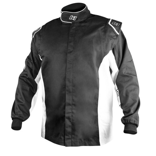 K1 Racegear Jacket Challenger Black Large SFI 3.2A/1 21-CHL-NW-L