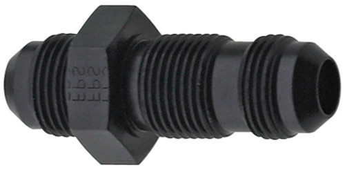 Fragola Str Bulkhead Fitting #12 Black 483212-BL