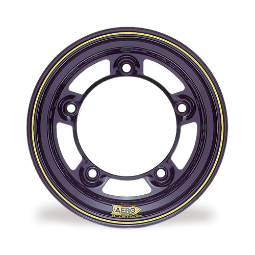 Aero Race Wheels 15X8 Wide 5 Black 4.5in BS 51-180545
