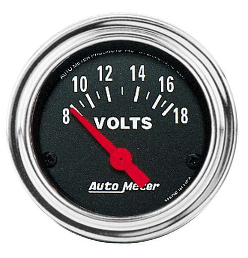 Autometer 8-18V Voltmeter Gauge 2592