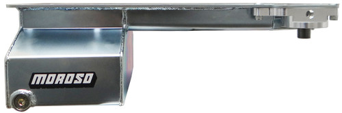 Moroso LS Front Sump Steel Oil Pan w/Oil Filter Adapter 20138