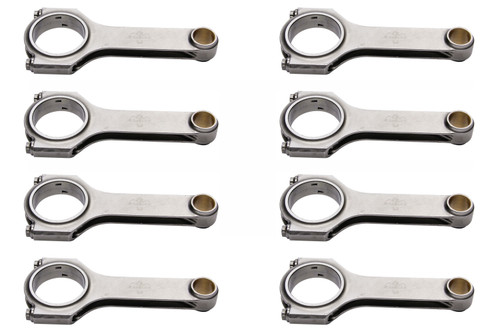 Eagle SBC 4340 Forged H-Beam Rods 6.200 w/ARP 2000 CRS6200B3D2000