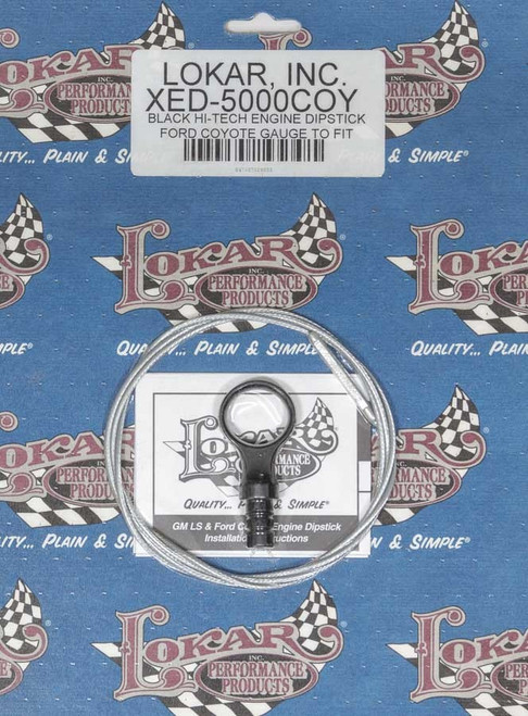 Lokar Engine Dipstick Ford Coyote Engine XED-5000COY