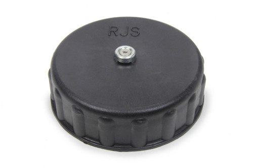 Rjs Safety Fuel Cell Cap and Gasket Black 30181