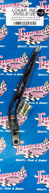 Lokar Shift Lever TKO 500-600 Aluminum 8in Black XMSL612E