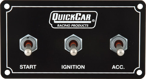 Quickcar Racing Products Extreme Ing Panel for Single Harness 50-731