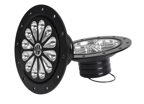 Fuel Filler Skull and Bones Black