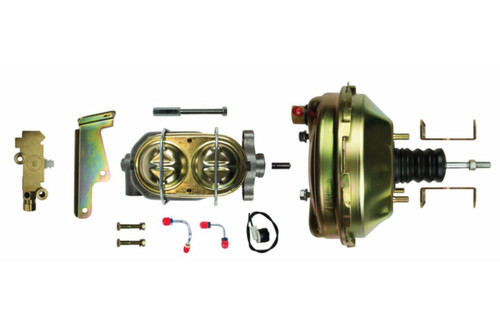 Right Stuff Detailing 9in Booster/Master Cylinder Kit Disc/Drum G94210572