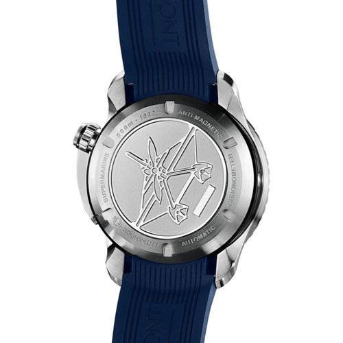 Bremont Supermarine Diving Men's Automatic Chronometer Sapphire Blue Rubber Strap Watch S500/BL/2018