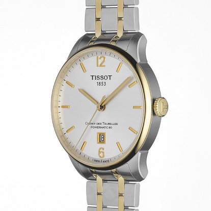 Tissot Men's Chemin Des Tourelles Powermatic 80 Helvetic Pride Watch T099.407.22.037.00