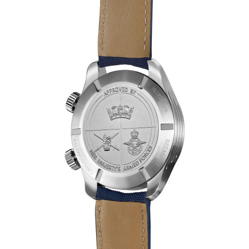 Bremont Men's Argonaut Automatic Chronometer Sapphire Black Dial Navy Blue Sailcloth Strap Watch HMAF-Argonaut-D