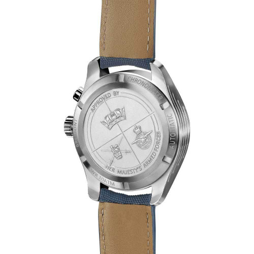 Bremont Men's Arrow Automatic Chronometer Chronograph Sapphire Black Dial Blue Sailcloth Strap Watch HMAF-Arrow-D