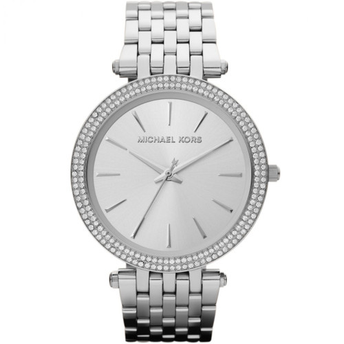 Michael Kors Darci Ladies Crystals Silver Bracelet Watch MK3190