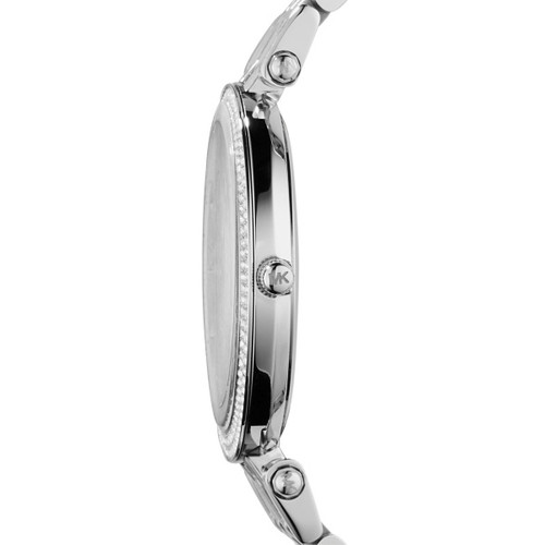 Michael Kors Darci Ladies Crystals Silver Bracelet Watch MK3190