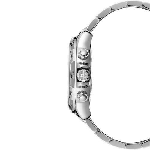 Raymond Weil Tango Men's Chronograph Sapphire Blue Dial Silver Bracelet Watch 8560-ST2-050001