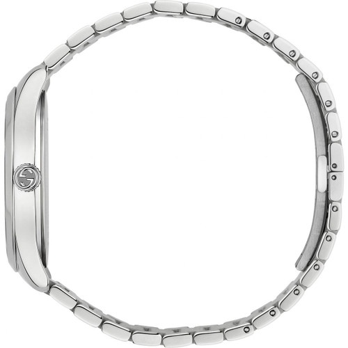 Gucci G-Timeless Iconic Unisex Sapphire Bee Motif Silver Bracelet Watch Ya1264126