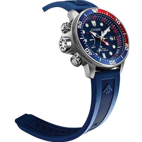 Citizen Men's Eco-Drive Promaster Aqualand Power Reserve Blue Dial Watch BN2038-01L