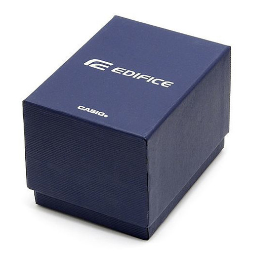 Casio Edifice Men's Solar Sapphire Chronograph Black Dial Bracelet Watch EFS-S530D-1AVUEF