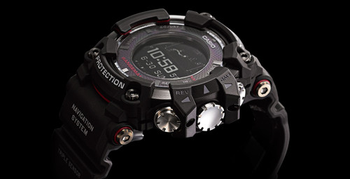 Casio G-shock Rangeman Master Of G GPS Navigation Bluetooth Solar Black Watch GPR-B1000-1ER