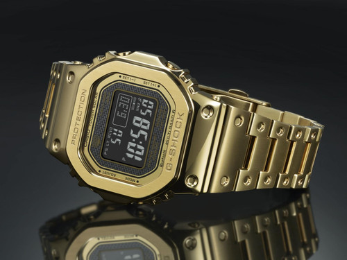 Casio G-shock Metal Bluetooth Radio Controlled Tough Solar Gold Watch GMW-B5000GD-9ER
