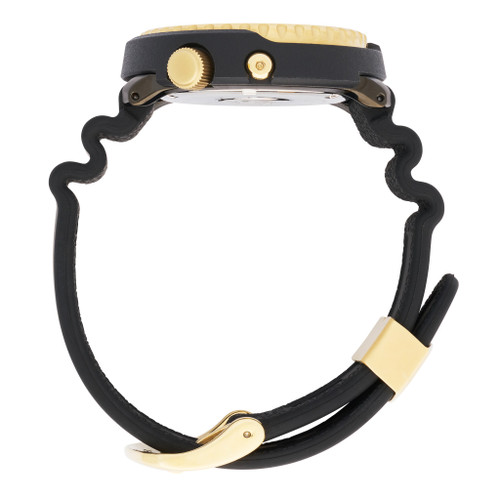 Seiko Prospex Solar Diver's Tuna Date Black Silicone Strap Watch SNE498P1