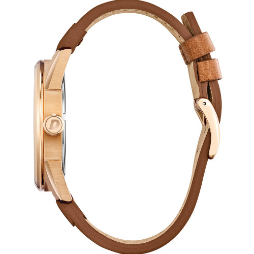 Citizen Men's CTO Eco-Drive White Dial Brown Leather Strap Watch BM7413-02A