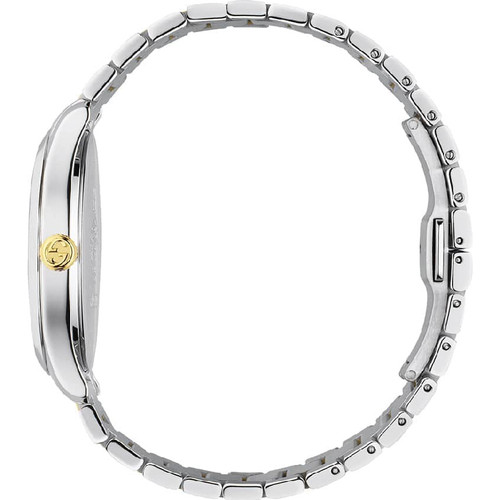 Gucci G-Timeless Unisex Sapphire Snake Motif Dial Two Tone Bracelet Watch YA1264075