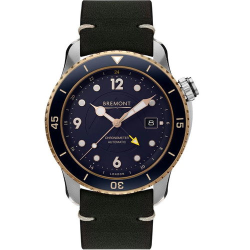 Bremont Limited Edition Project Possible Automatic Leather Strap Watch