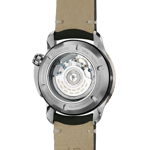 Bremont Limited Edition Project Possible Automatic Leather Strap Watch