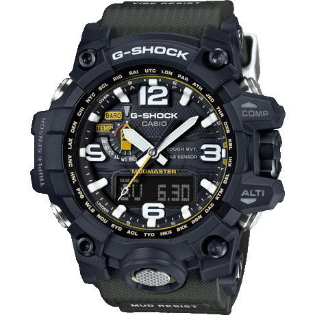 G-Shock Master Of G Mudmaster Solar Radio Controlled Watch GWG-1000-1A3ER