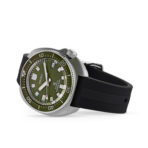 Seiko Prospex Captain Willard 1970s Diver's Recreation Green Turtle Watch SPB153J1