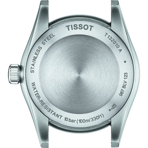 Tissot T-Classic Pearl Dial Silver Bracelet Ladies Watch T1320101111100