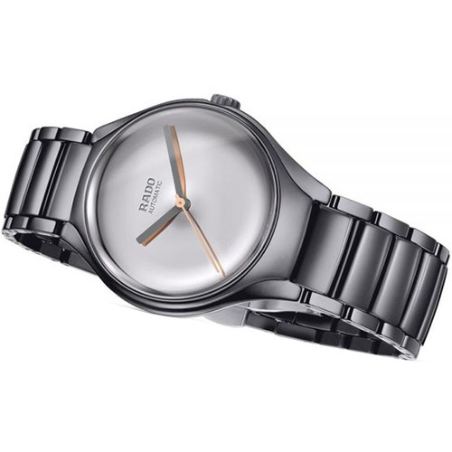 Rado Men's True Face Limited Edition Sapphire Automatic Grey Plasma High Tech Ceramic Bracelet Watch R27236112