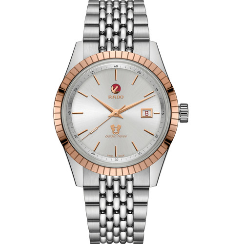 Rado Hyperchrome Classic Automatic Sapphire High Tech Ceramic Silver Dial Watch R33100013