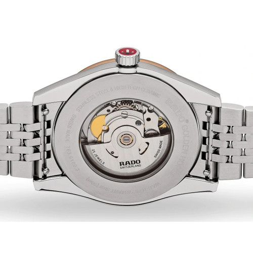 Rado Hyperchrome Classic Automatic Sapphire High Tech Ceramic Silver Dial Watch R33100013