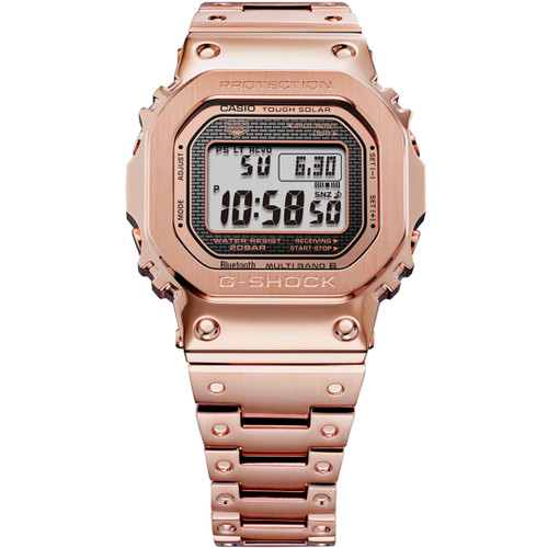 G-Shock 35th Anniversary Edition Full Metal Solar Rose Gold Watch GMW-B5000GD-4ER
